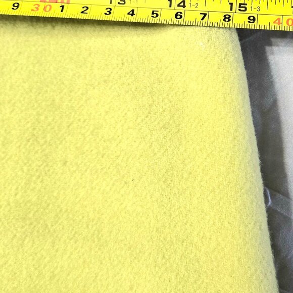 Ports 1961 Size 2 Womens Light Yellow Wool Skirt - Picture 5 of 7